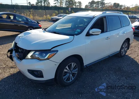 2018 Nissan Pathfinder Sv from USA, damaged, VIN 5N1DR2MM1JC627270